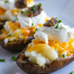 Baked Potato With Bacon Jam