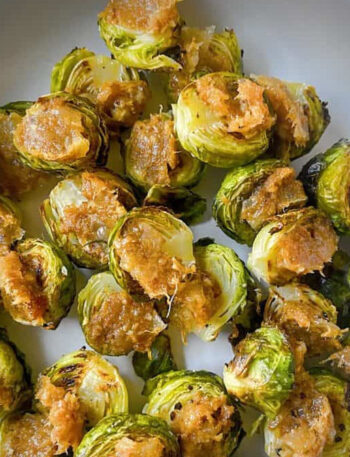 Brussel Sprouts With Bacon Jam