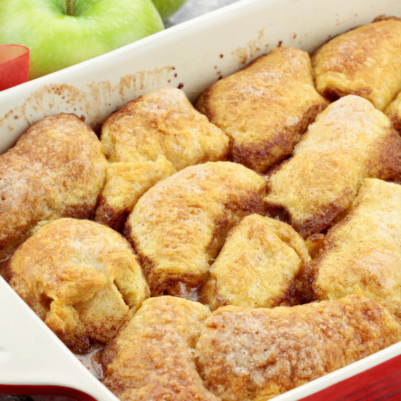 Caramel Apple Dumplings From Country Home Creations