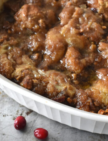 Cranberry Walnut Bread Pudding Recipe From Country Home Creations