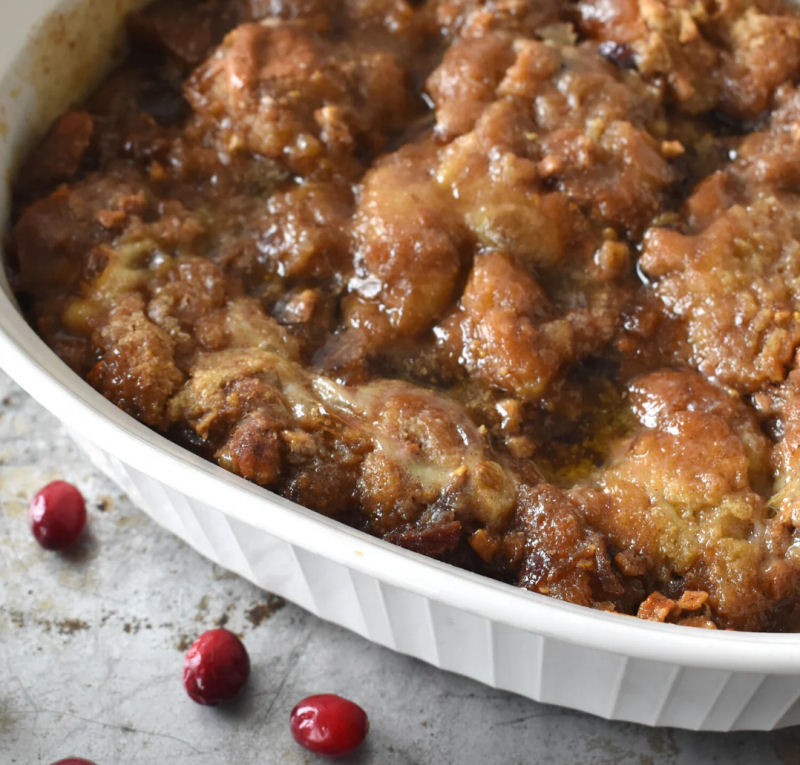 Cranberry Walnut Bread Pudding Recipe From Country Home Creations