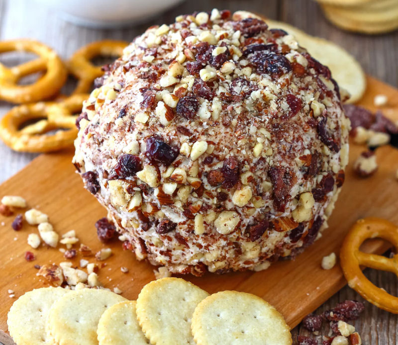 Cranberry Walnut Cheese Ball Recipe From Country Home Creations