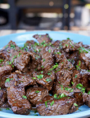 Garlic Steak Bites