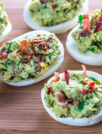 Guacamole Deviled Egg Recipe From Country Home Creations