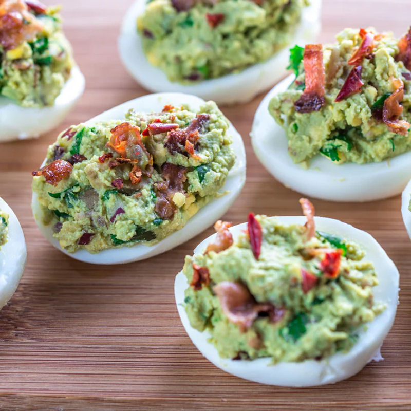 Guacamole Deviled Egg Recipe From Country Home Creations