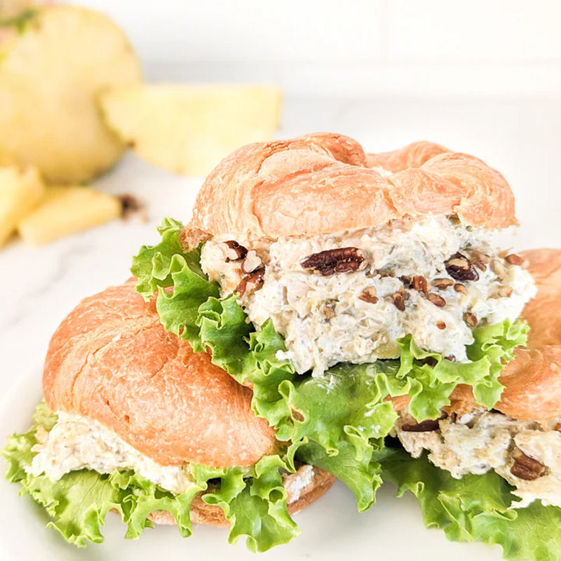 Pineapple Pecan Chicken Salad Recipe From Country Home Creations