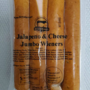 Behrmann Meats Jalapeno and Cheese Jumbo Wieners