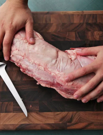 Trimming Whole Beef Tenderloin